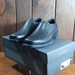 *New* Rockport Men's Style Leader 2 Bike Toe Slip-On Leather Shoes 9.5W